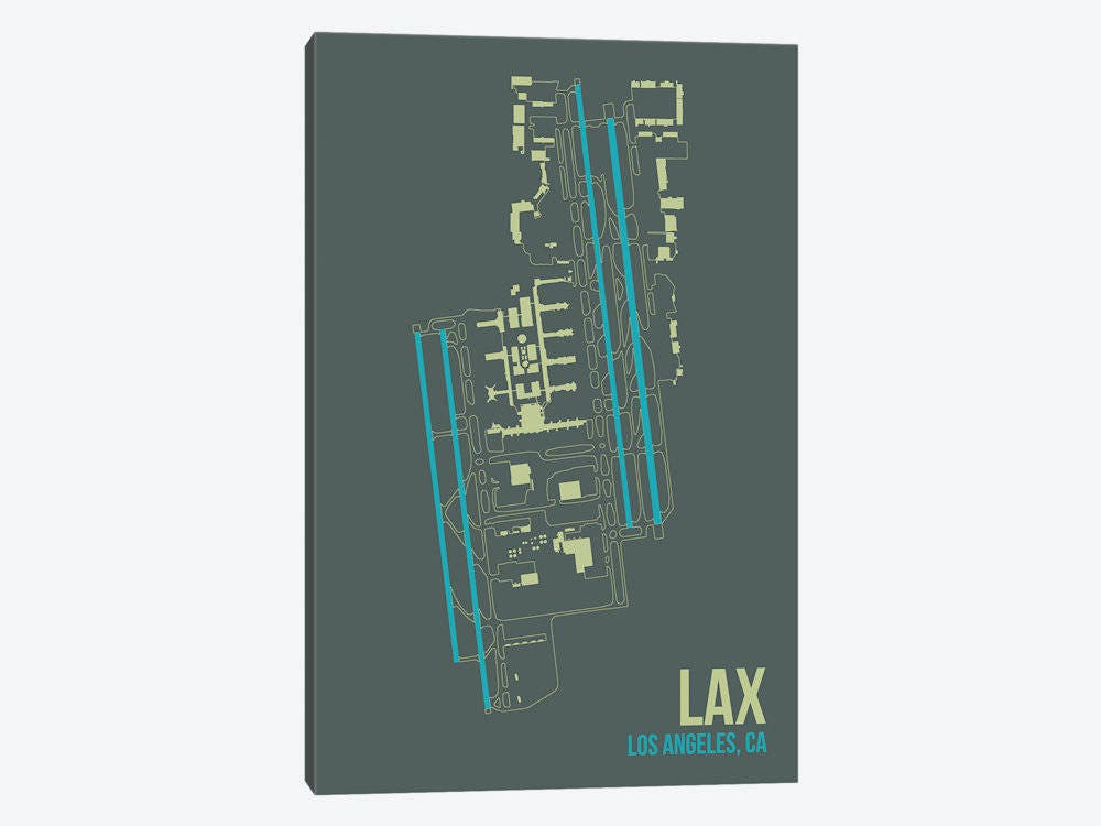 - Print Lax Airport Etsy