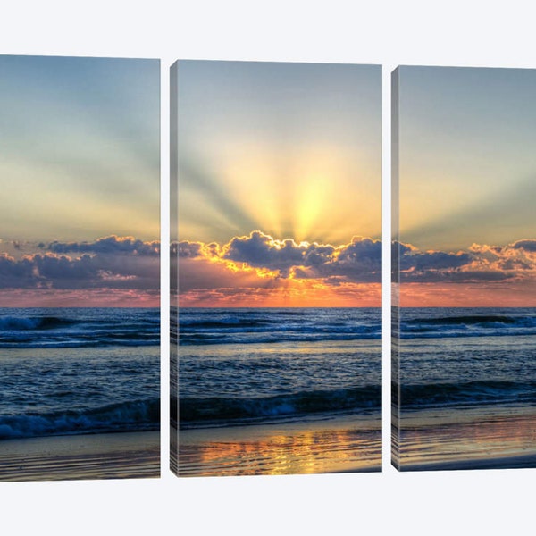 3 Piece Beach Picture - Etsy