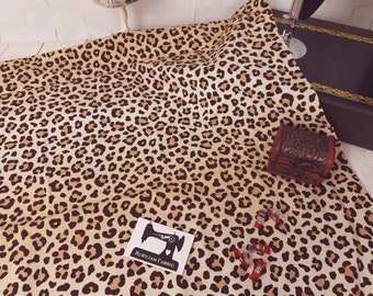 Animal, Print, Cheetah, Leopard, Cotton Elastane, Cotton Spandex, Stretch, Knit, Fabric, Custom, Africa, theme, African, Safari