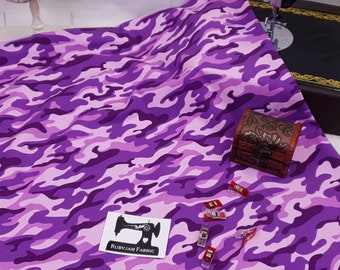 Lila, Camo, Camouflage, Urban, Street, Style, Baumwolle Elastan, Baumwolle Spandex, Stretch, Strickstoff, Stoff, Brauch, Armee, Militär, Cams