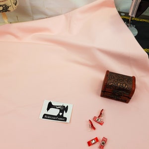 Light, Pink, FRENCH TERRY, Cotton Elastane, Cotton Spandex, Stretch Knit Fabric, 4 way stretch, stretchy fabric, sweatshirt fabric, fabric
