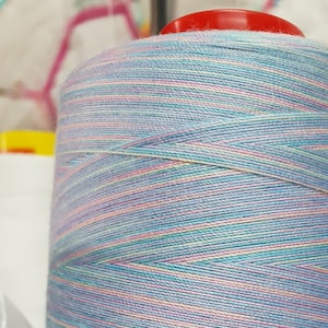 Unicorn Kisses, Twisted Threads, Serger Thread, Overlocker Thread, Polyester Thread, Unicorn Swirls, Unicorn Sewing Thread,