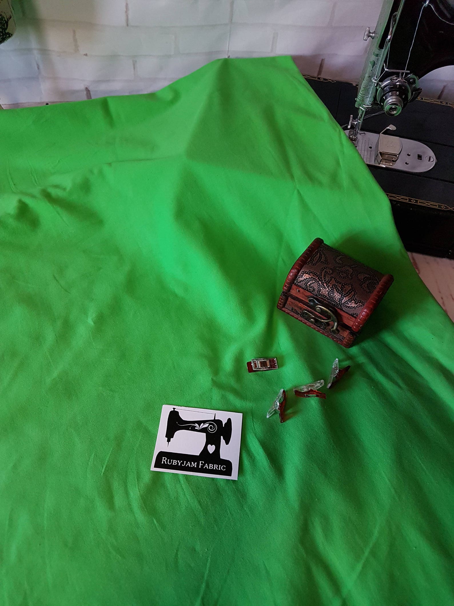 Lime Green Solid Plain Jersey Knit Cotton Spandex Cotton Etsy Australia