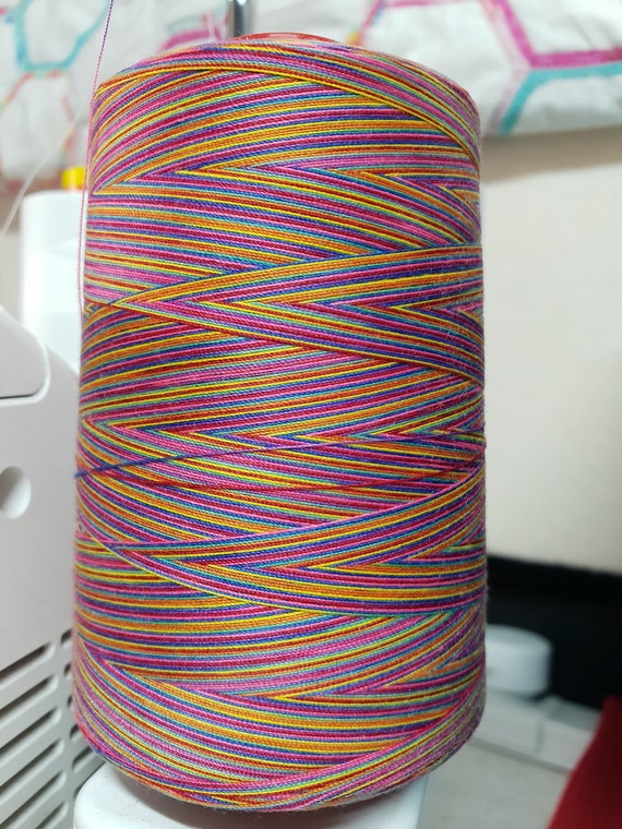 Rainbow Thread, Really Rainbow, Twisted Threads, Serger Thread