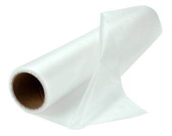 10 m x 30 cm di larghezza - Idrosolubile - WSS - Solvy - Ricamo - Stabilizzatore - Stabilizzatore - Ricamo a macchina - Parte superiore - Copertura