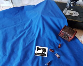 Azul, Sólido, Algodón Spandex, Tejido de punto elástico, Tejido, Material, Elástico en 4 direcciones, Algodón Spandex, Algodón Elastano, Oeko-Tex, Jersey
