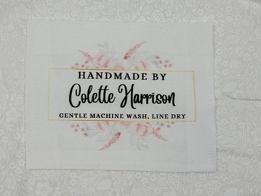 Custom Quilt Label Personalised Quilt Label Printed Quilt Etsy