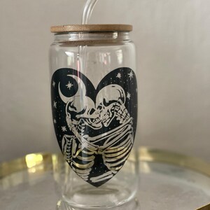 Love | Til death do us part | Til the end | Glass Cup | Valentines