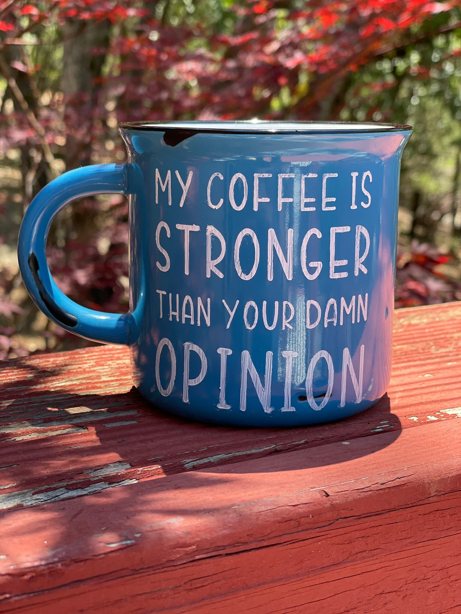 Café plus fort que votre maudit avis Fuck your Opinion Etsy