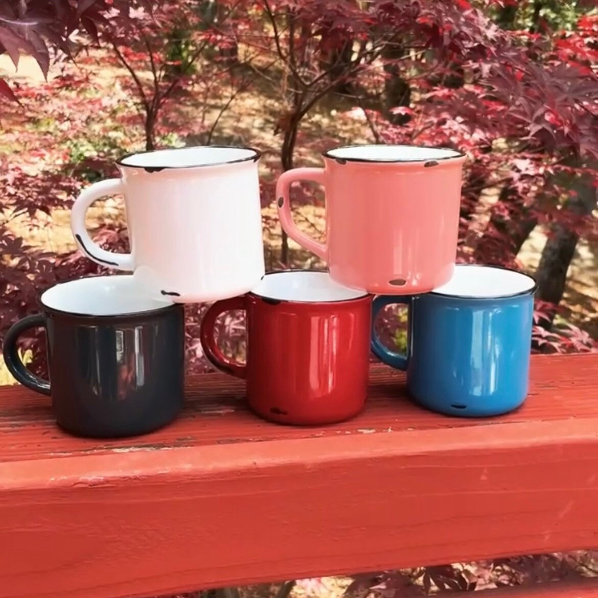 Buy Wholesale China Ceramic Mugs Custom Rough Pottery Geometric Pattern  Ceramic Breakfast Mug Large Capacity Coffee Mug & Ceramic Mugs at USD 2.47