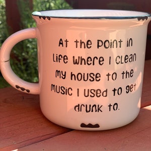 At a Point In My Life | Raising Children | Mom Life | Gangster Mom | Campfire Mug | Music