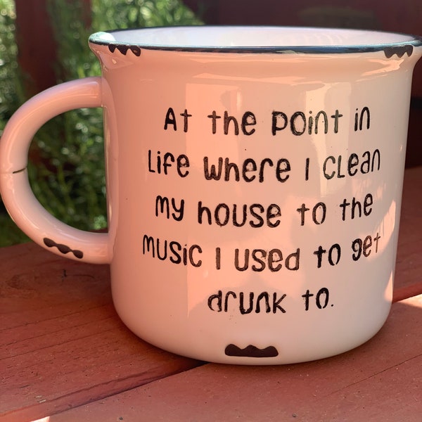 At a Point In My Life | Raising Children | Mom Life | Gangster Mom | Campfire Mug | Music