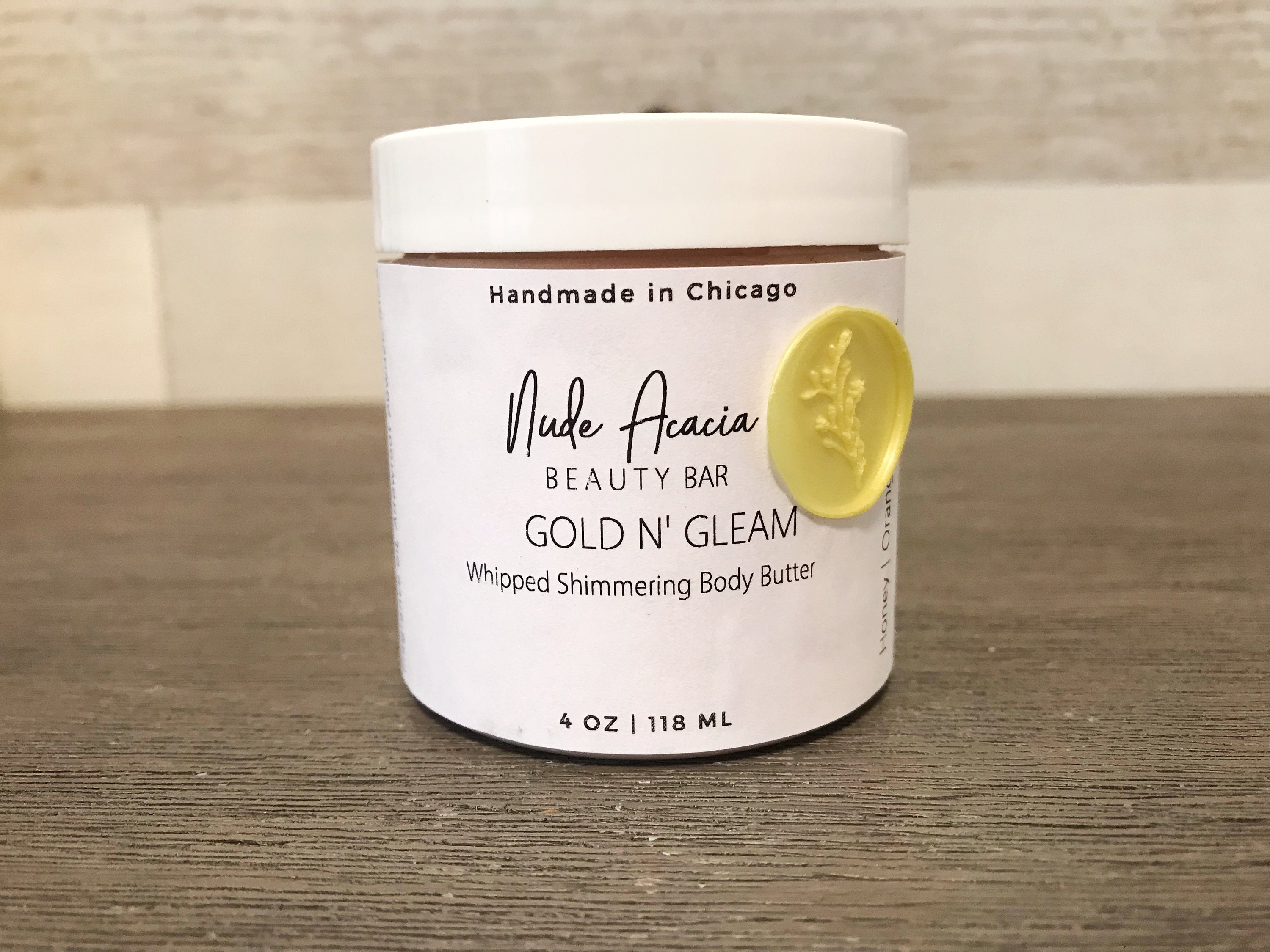 Gold N' Gleam Shimmering Body Butter Whipped Body Butter Etsy