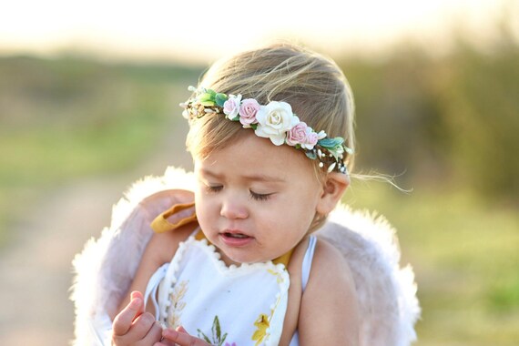 baby flower crown