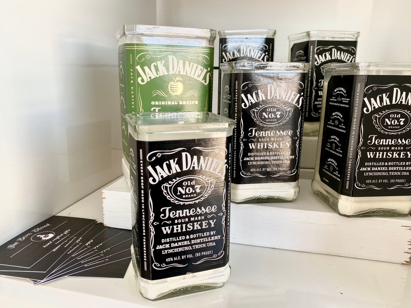 Jack Daniels Vanilla Whiskey Soy Candle Father's Day Etsy