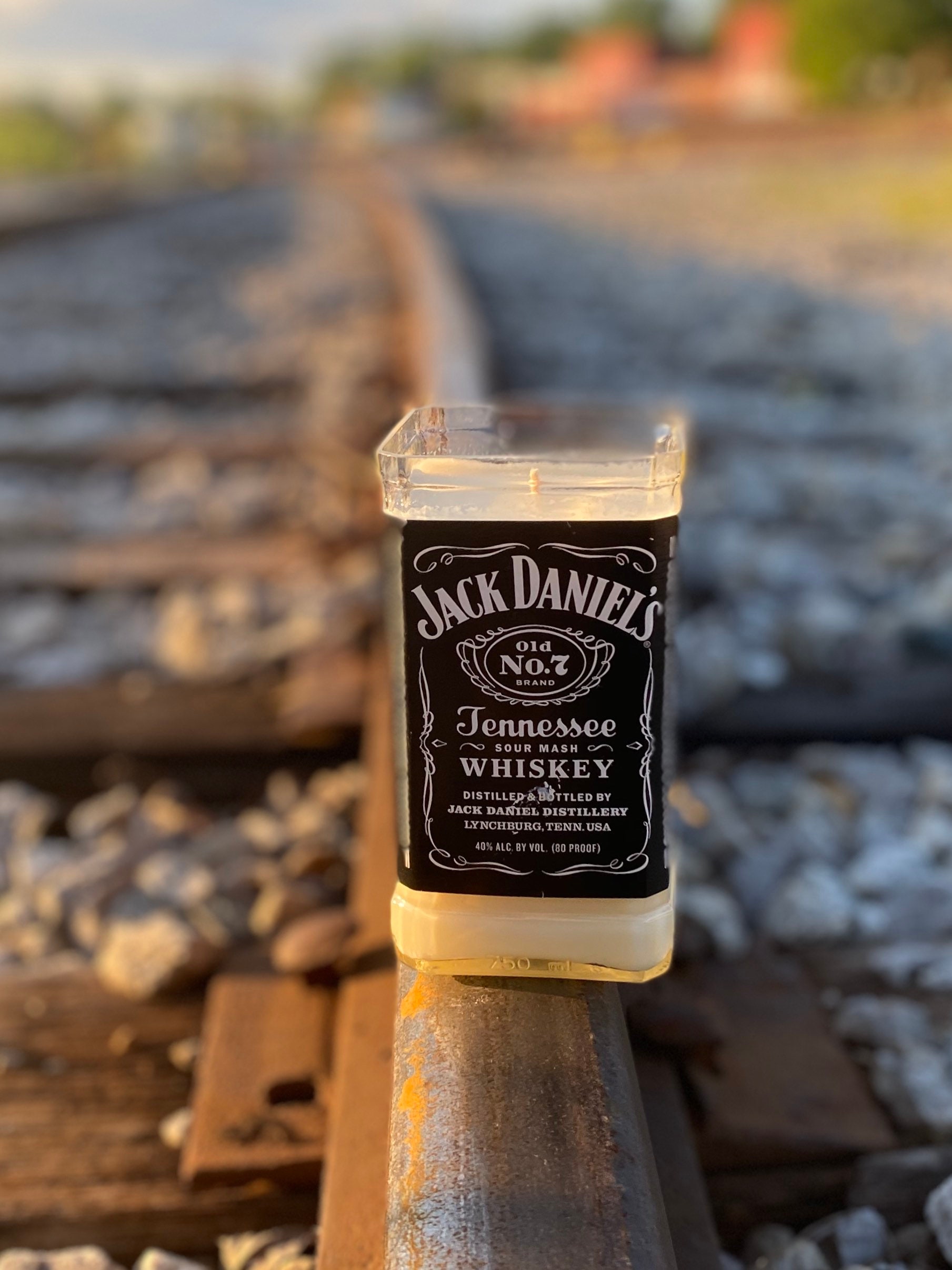 Jack Daniels Vanilla Whiskey Soy Candle Father's Day Etsy