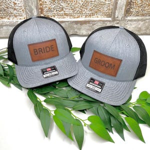 Braut und Bräutigam Trucker Hat
