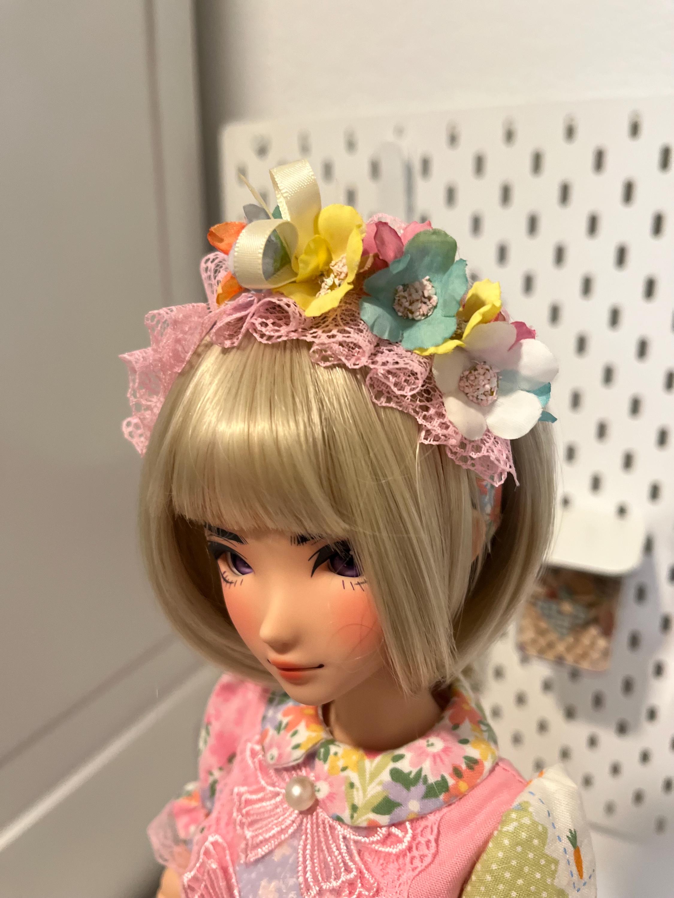 Easter Ruffle Dress for Smart Doll: Pastel Cotton Doll Clothing With ...