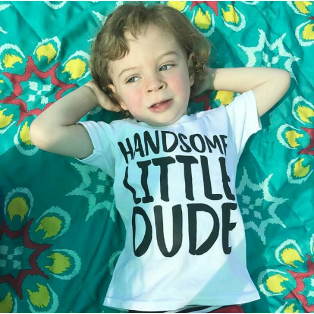 Kinacle I Love Sharon Personalized Baby//Toddler T-Shirt