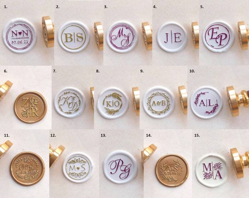 Custom self adhesive wax seals personalized wax seals stickers
