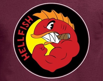 Flying Hellfish T Shirt