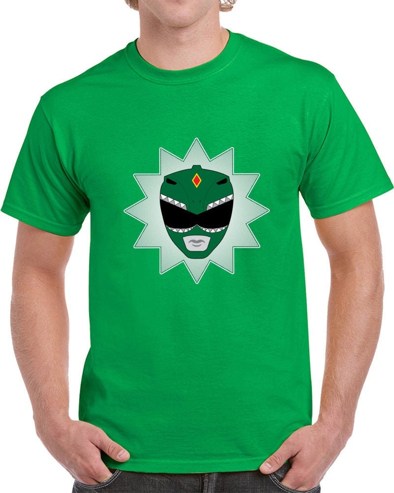 Go Green Ranger T Shirt Etsy