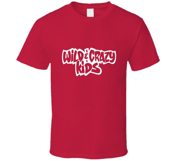 Wild & Crazy Kids T Shirt vintage 90s Nickelodeon Etsy