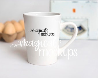 Download Free Coffee Mug Mockup 14 Oz Farmhouse Blank Mug Stock Photo Fall Coffee Cup Exclusive Object Mockups And Design Assets On Yellow Images PSD Mockup Template