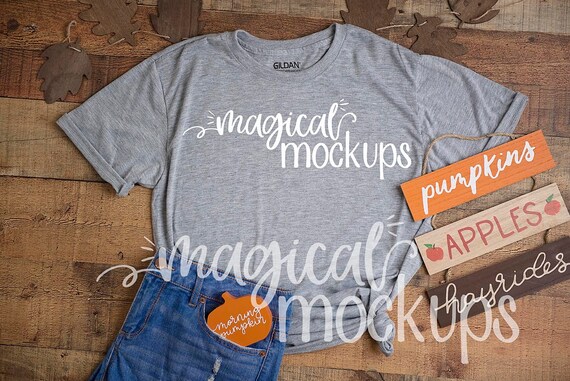 Gildan G420 Tee Mockup In White Ladies Gildan