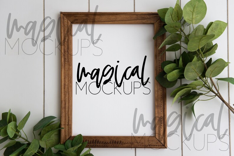 Download 11x14 Canvas Sign Mockup Farmhouse Reverse Canvas Sign | Etsy