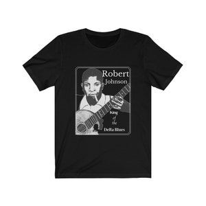 Robert Johnson Crossroads Delta Bluesman American Music History T-shirt