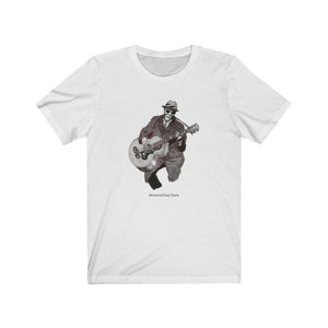 Reverend Gary Davis American Music History Grateful Dead Rock and Roll Blues Guitar T-shirt Gift for Dad