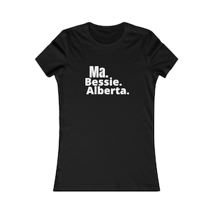 Black Girl Magic Blues Musiker Ma Rainey, Bessie Smith und Alberta Hunter T-Shirt