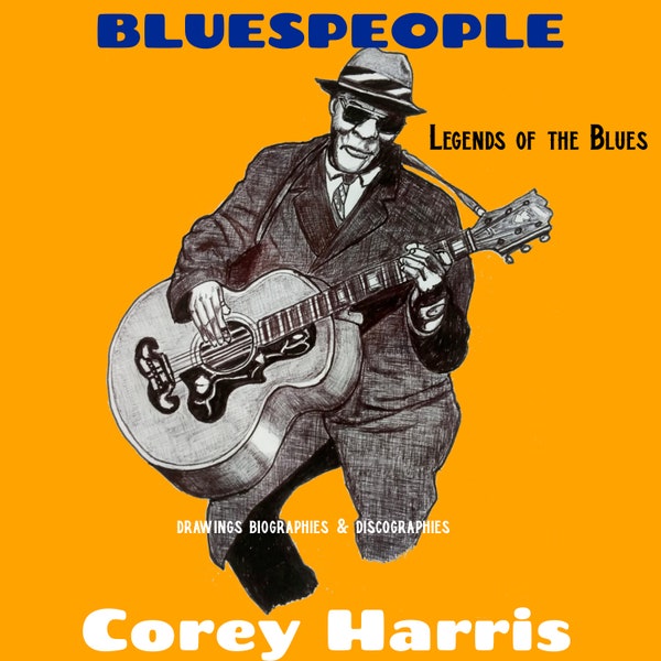 Blues People Illustrated E-Book American Music History Folk Art Reference