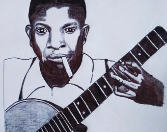 Robert Johnson Originele Print