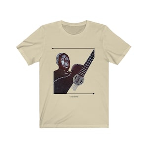 Blues Music Folk Art American History Leadbelly T-shirt Gift for Dad