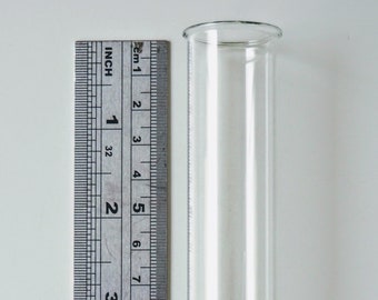 Glass test tube replacement / Glass tube / Propagation station / Glass container / Glass vase