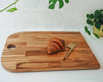 Cutting board/ wooden board/cheese board/House warming gift /Butcher's block/ Kitchen decor /Chopping board/wooden kitchenware/ Rustic board