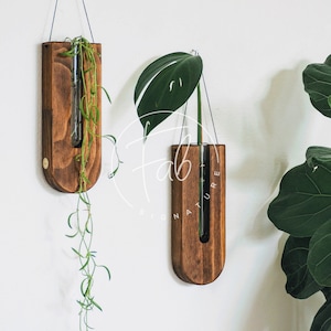 Wall Decor Set/ Wall Planters Set / Gifts for Plant Lover/ Eclectic ...