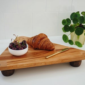 Wooden food stand