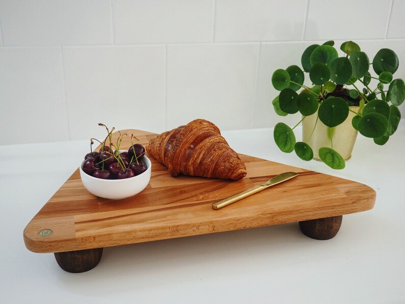 Wooden food stand