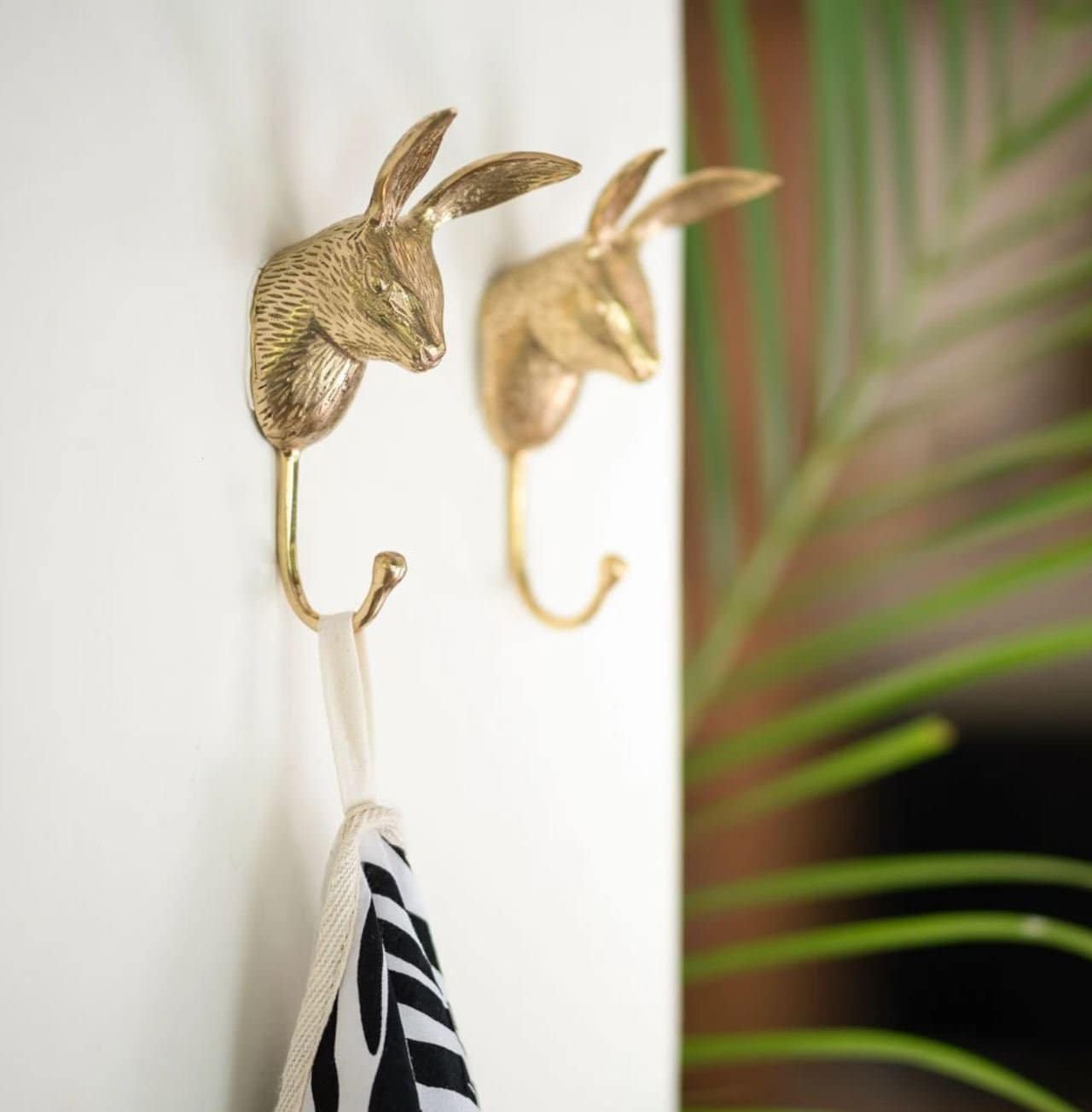 Brass Hook Wall Hook Nursery Hook Gold Homewares Animal Head Hook Decorative Hook Safari Decor Gold Details Home Accents Etsy