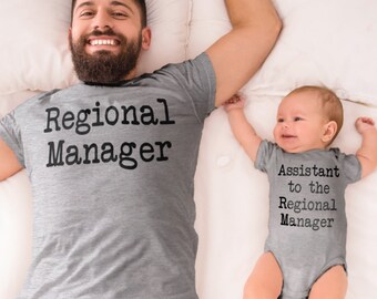 regional manager assistant to the regional manager onesie