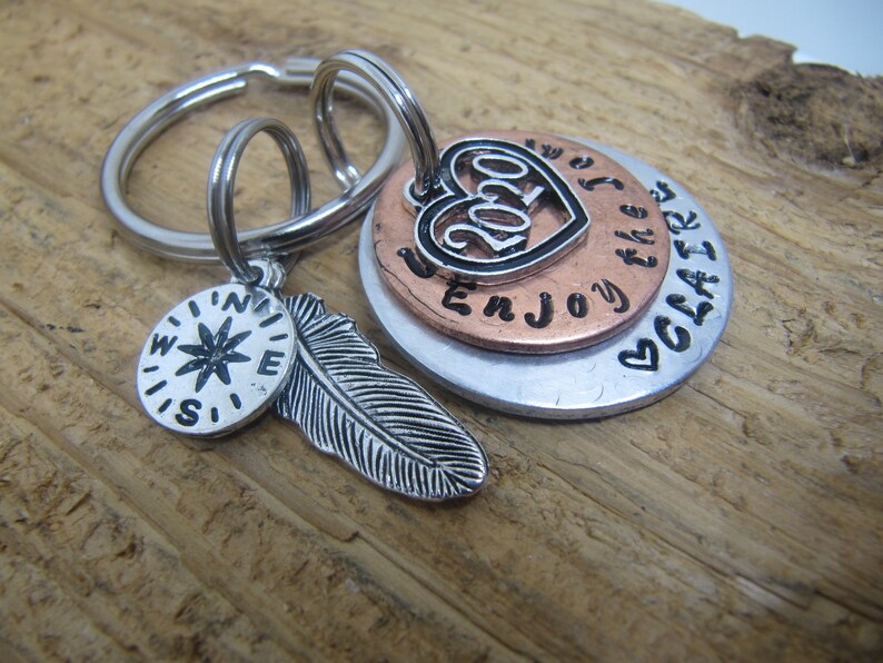 Enjoy the Journey keychain High School Graduation gift Graduation keychain Graduation 2021 College graduation 2021 Graduation 2021