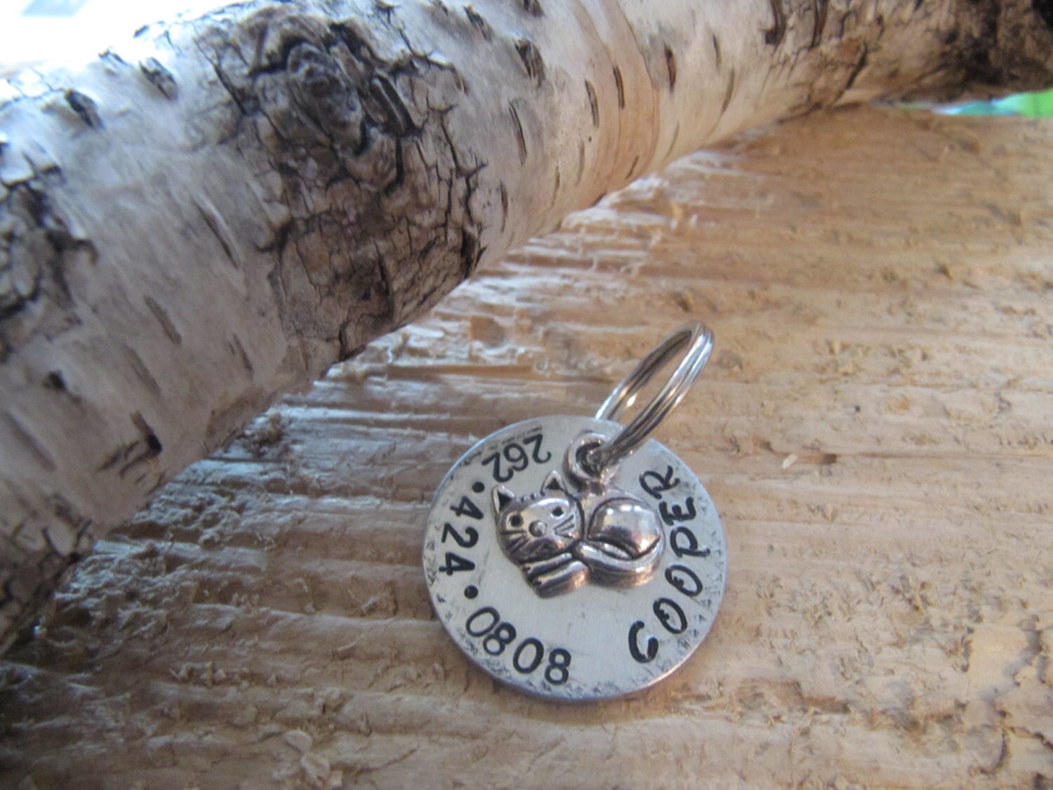 Cat Tag personalized Cat Tags kitten Name Tag pet ID Etsy