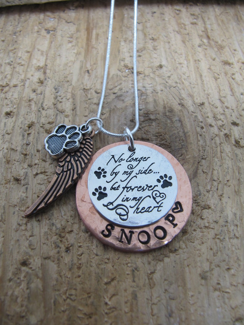 Pet Memorial Jewelry Gift for Loss of Pet Dog Memorial - Etsy