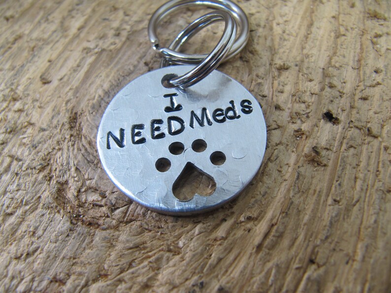 Medical Alert Tag Pet ID Tag Pet Medical Alert Tag I Need Etsy