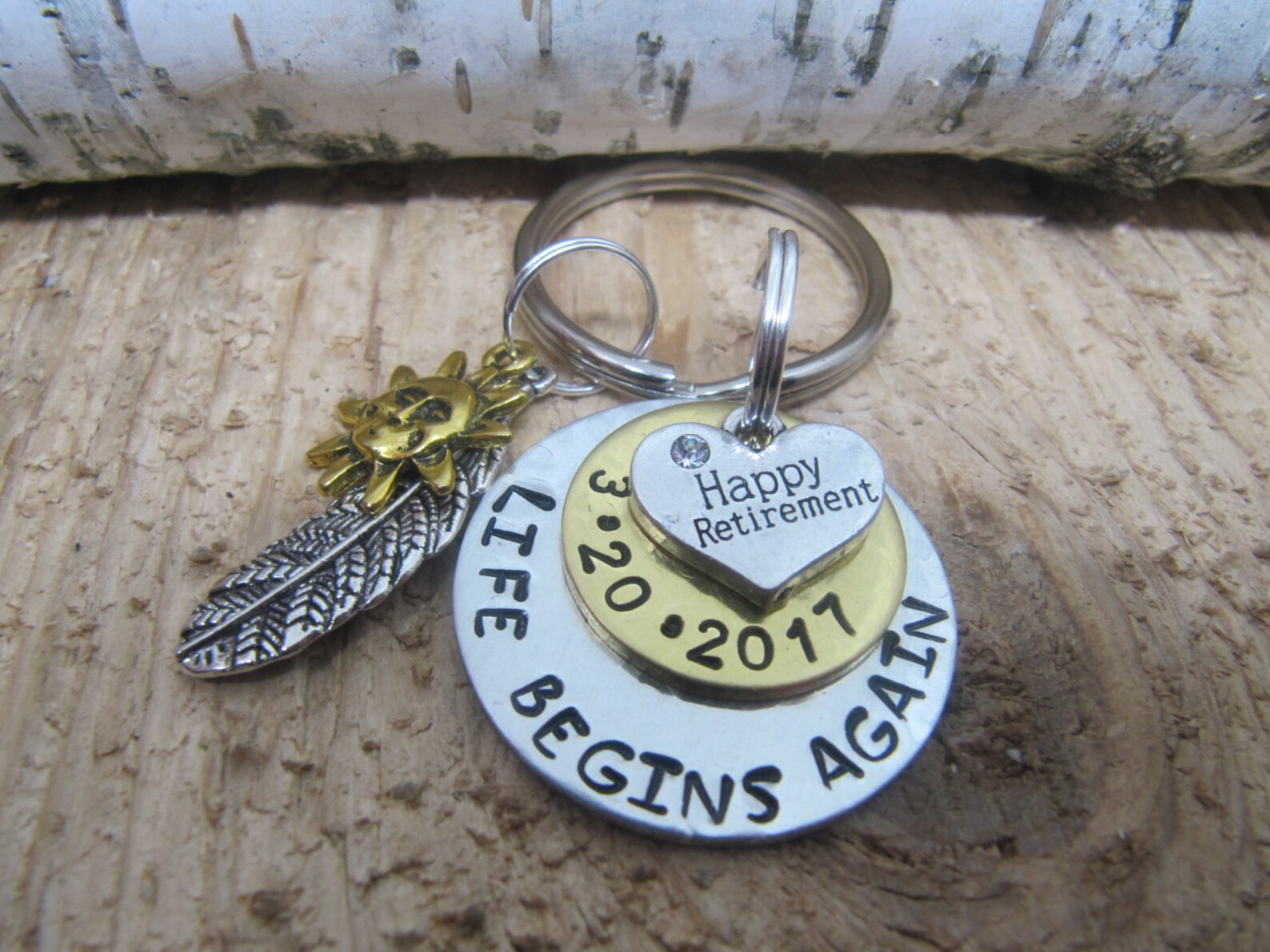 Retirement Jewelry Retirement Gift Gift for Retirement Hand Etsy