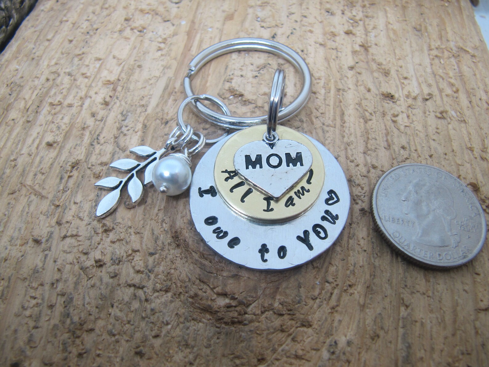 Mother Key Chain Mom Gift I Love Mom Gift for Mom. Mom Key Etsy