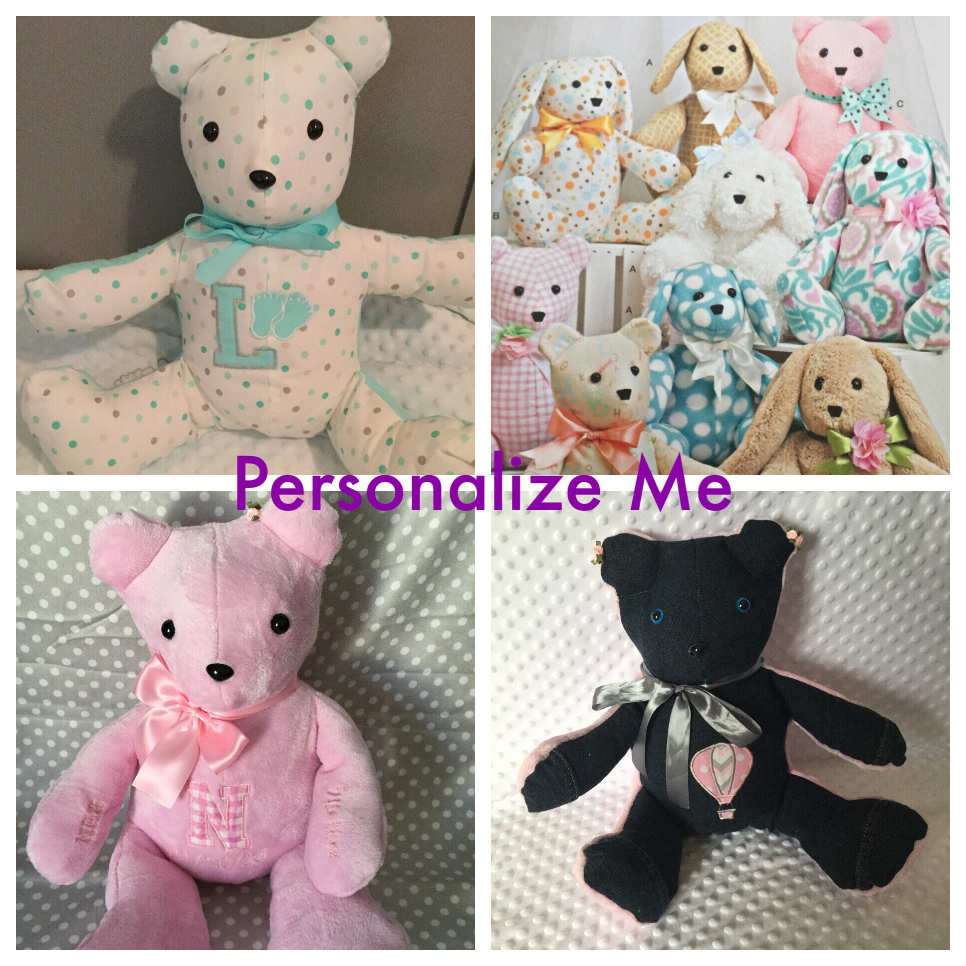 custom made stuffed animal